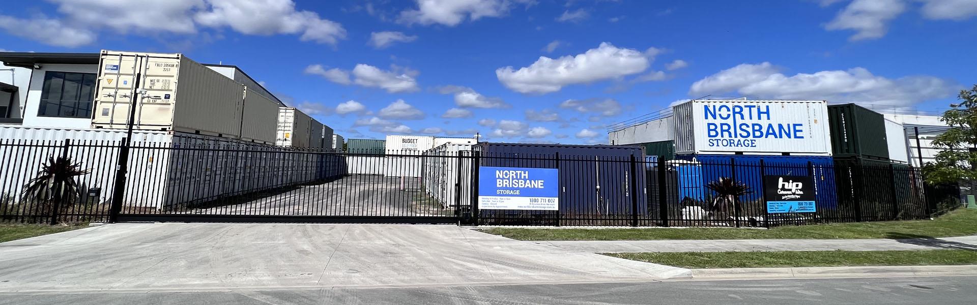 entrance to north brisbane storage